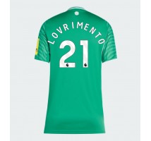 Newcastle United Tino Livramento #21 Koszulka Wyjazdowa damskie 2025-26 Krótki Rękaw